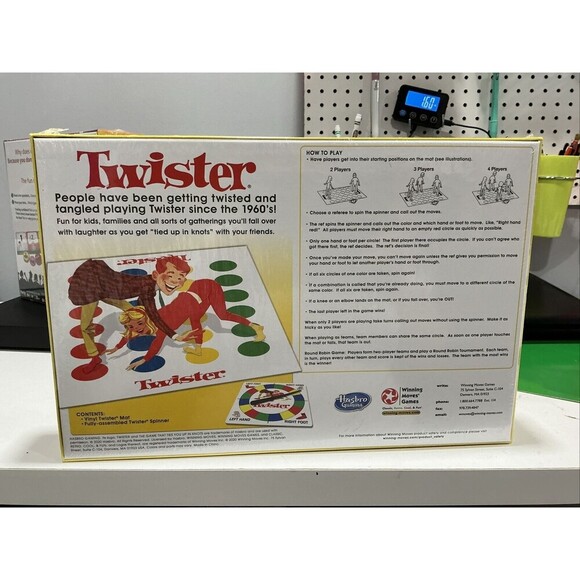 SEALED! Hasbro Twister Game Vintage 1960's Reproduction Edition BRAND NEW! Retro - Picture 2 of 2